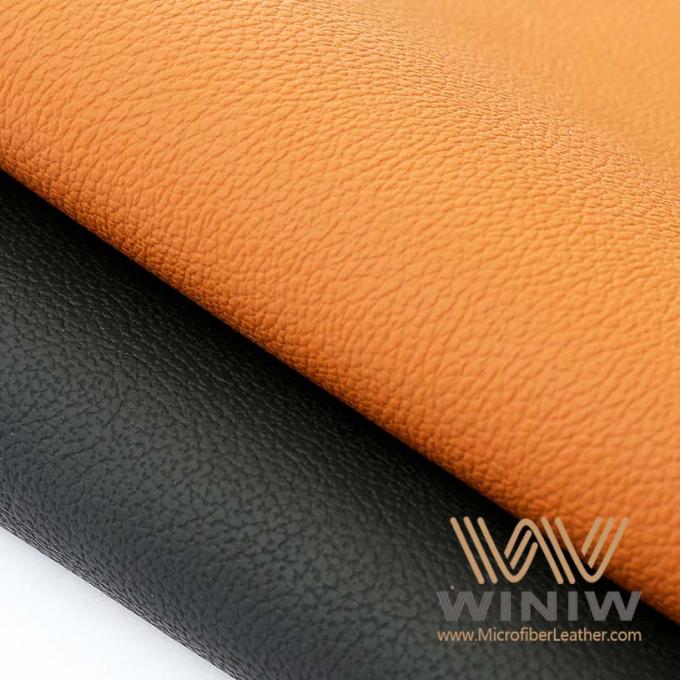αποτυπωμένο σε ανάγλυφο microfiber PU λίτσι δέρμα 1.2mm για Lather Vegan τσαντών