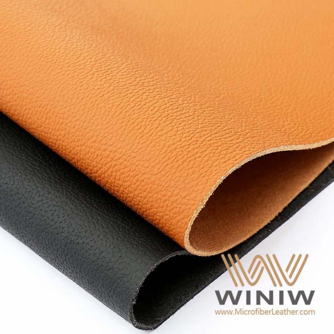αποτυπωμένο σε ανάγλυφο microfiber PU λίτσι δέρμα 1.2mm για Lather Vegan τσαντών