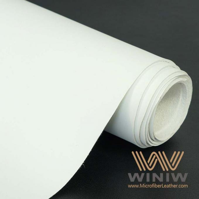 0.8mm τεχνητό PU καθρεφτών ομαλό δέρμα Microfiber για Lather Vegan τσαντών