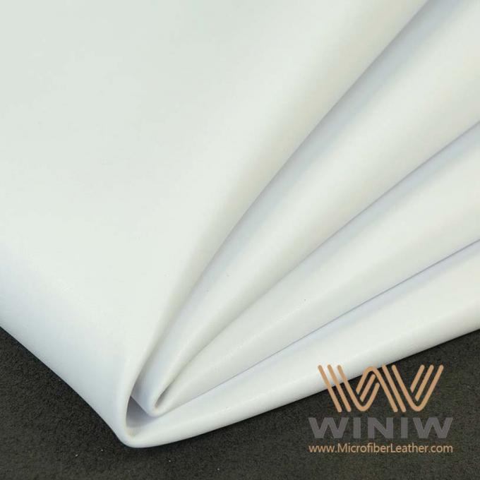 0.8mm τεχνητό PU καθρεφτών ομαλό δέρμα Microfiber για Lather Vegan τσαντών