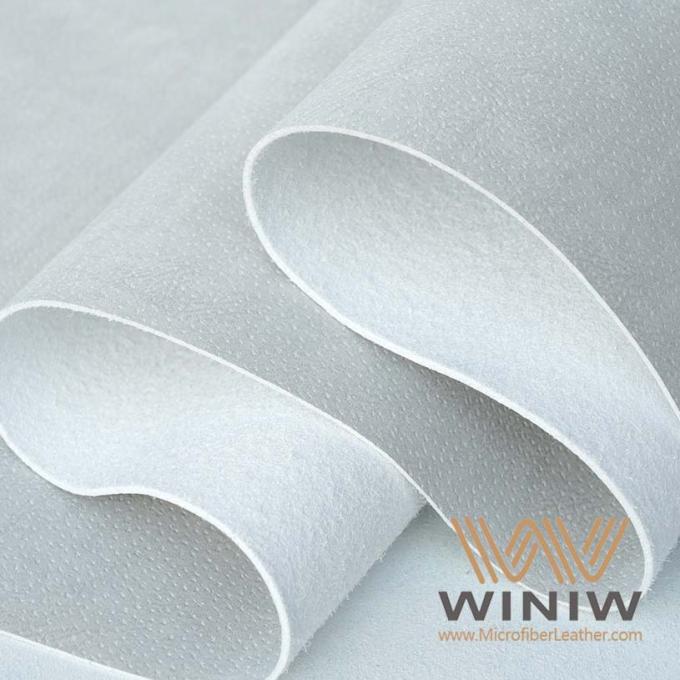 Υψηλός - ποιότητα άσπρο PU Microfiber για τα παπούτσια αρχιμαγείρων