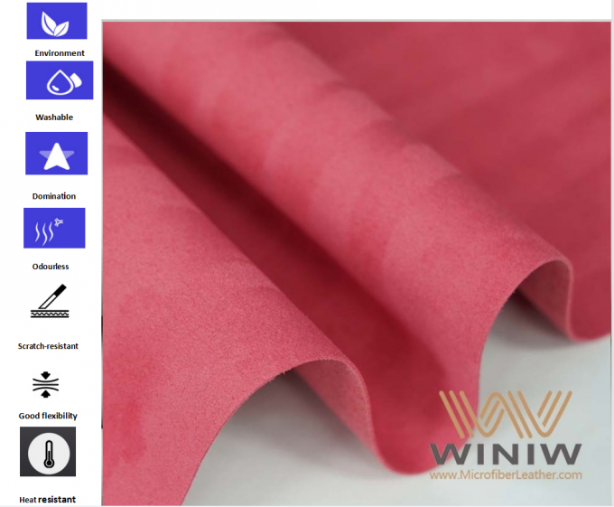 Ανθεκτικό δέρμα faux WINIW Microfiber για το τιμόνι αυτοκινήτων