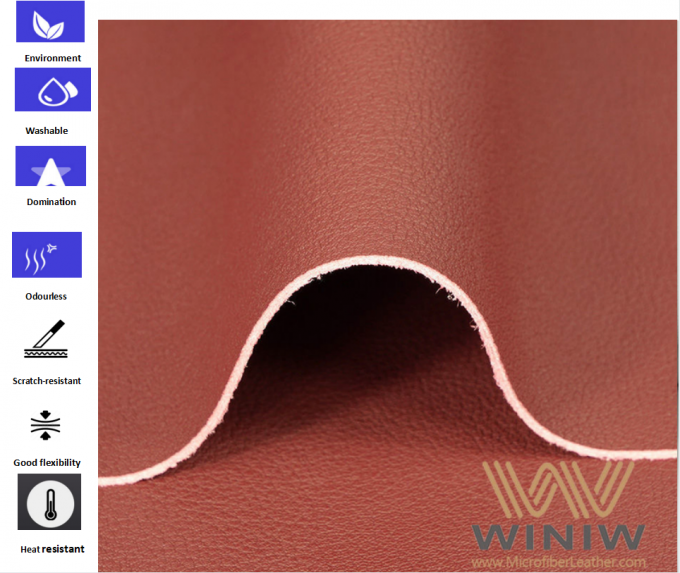 Καλά-εφοδιασμένο microfiber δέρμα για τη μακροζωία τσαντών από την Κίνα