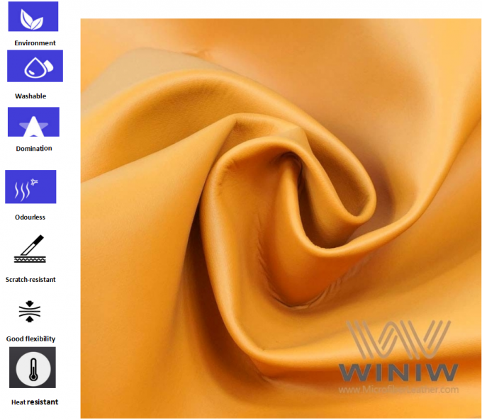 Ανθεκτικό δέρμα faux WINIW Microfiber για τον καναπέ