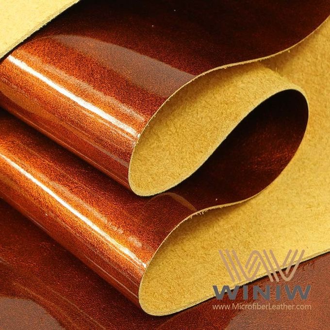  Wear-resistant δέρμα Microfiber αποθεμάτων ικανοποιητικό για τα παπούτσια