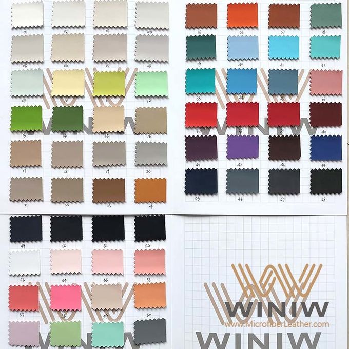  διαφορετικό δέρμα χρωμάτων microfiber στο απόθεμα για τις καλύψεις αυτοκινήτων